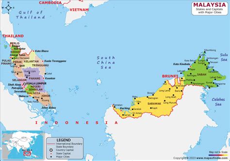 what is the capital of malaysia|map of malaysia.